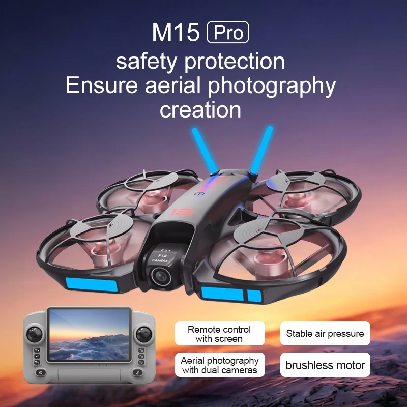 Drone FPV M15 Terbaru 2026 den - Drone Camera Hd ulasan dan harga