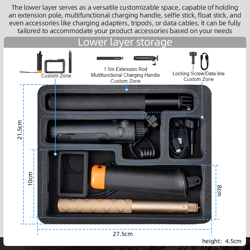 STARTRC 2 Lapis Casing Keras P - Drone Camera Case ulasan dan harga