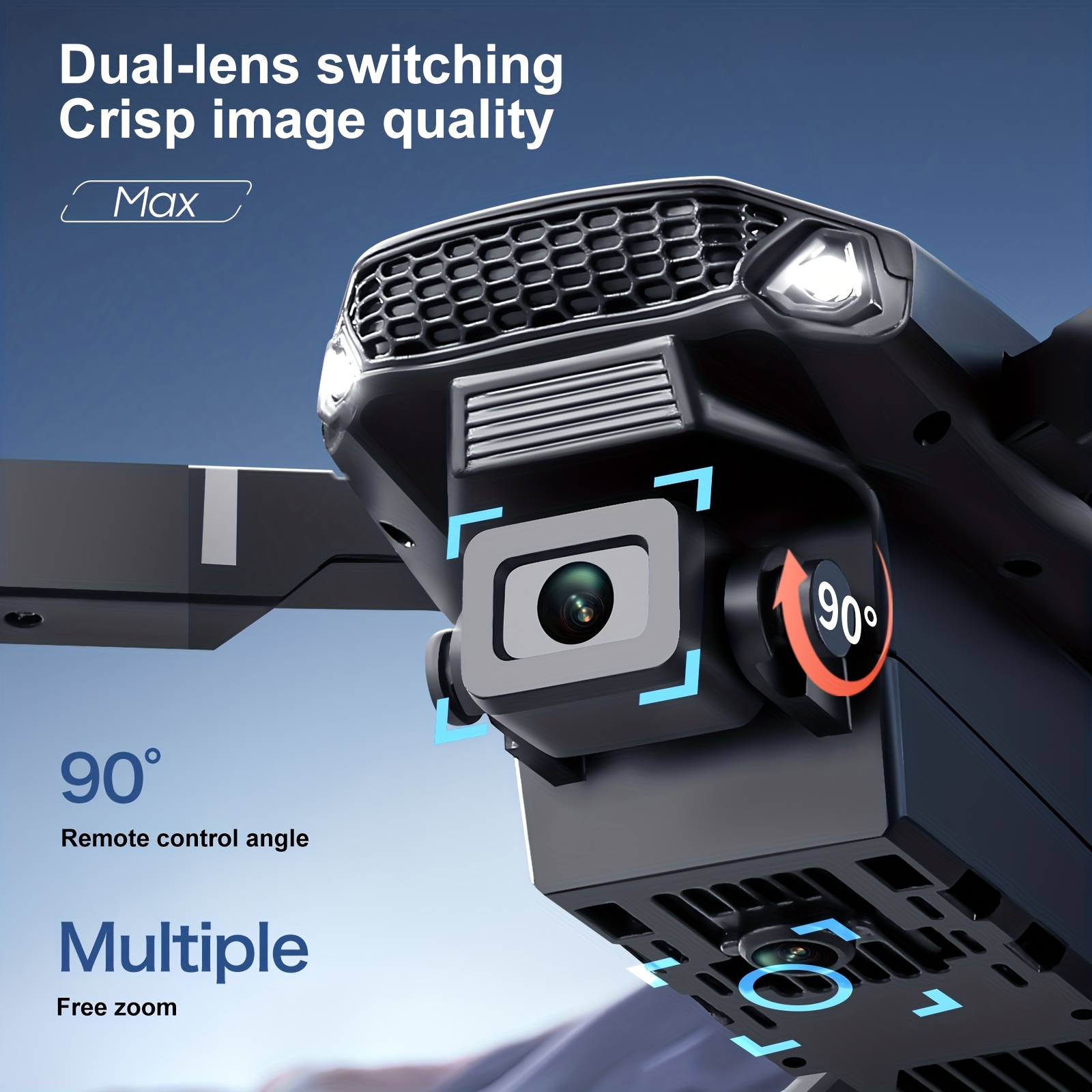 Drone Lipat E88 PRO MAX yang D - Drone Camera 4K ulasan dan harga